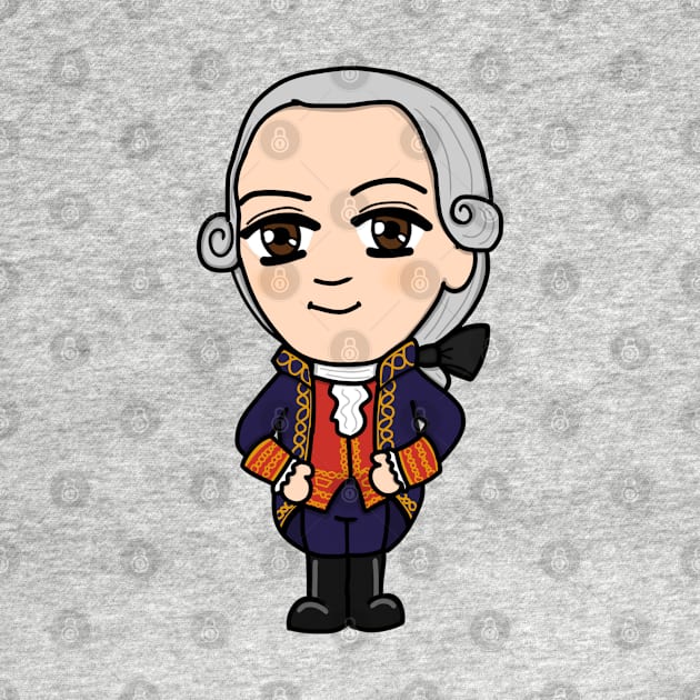 Chibi Bernardo de Gálvez (small design) by Aeriskate